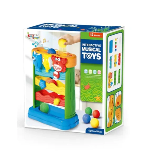 Интерактивна играчка с топчета за бебета Xiong Cheng PAT67160