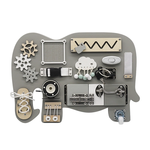 Детска дървена монтесори дъска Elephant PAT67366