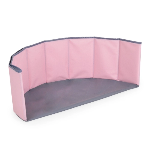 Бебешки розов сгъваем басейн с 90бр. топки Melo PAT67385