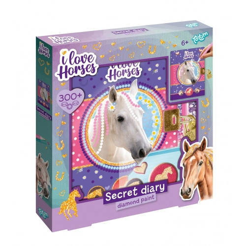 Творчески комплект I Love Horses Декорирай сам таен дневник  PAT67623