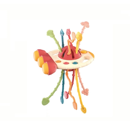 Бебешка сензорна играчка UFO red PAT67651