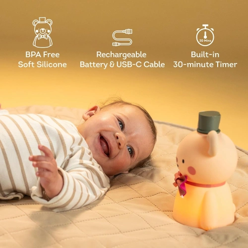 Детска настолна нощна лампа Малко мече 11 x 8.8 x 15.8 см PAT67660 Детска настолна нощна лампа Малко мече 11 x 8.8 x 15.8 см PAT67660