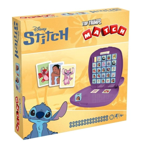 Детска настолна игра Top Trumps Match Stitch PAT67883 Детска настолна игра Top Trumps Match Stitch PAT67883