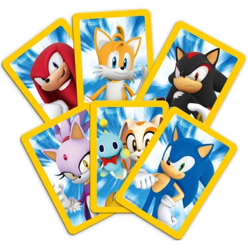 Детска настолна игра Top Trumps Match Sonic PAT67884 Детска настолна игра Top Trumps Match Sonic PAT67884
