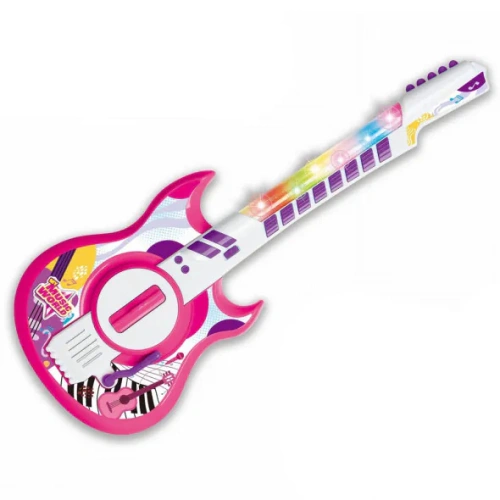 Детска розова електронна китара My Music World PAT67971