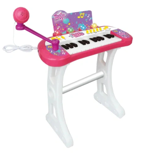 Детско розово пиано със столче My Music World PAT67973