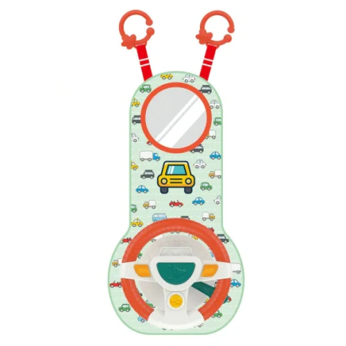 Бебешка музикална играчка Забавен волан за път PAT67984