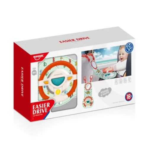 Бебешка музикална играчка Забавен волан за път PAT67984