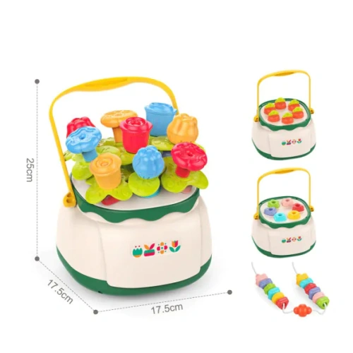 Бебешка занимателна играчка Кошница с Цветя PAT67995