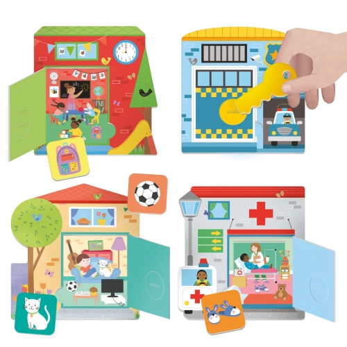 Детска образователна игра Погледни, отвори и открий PAT68022