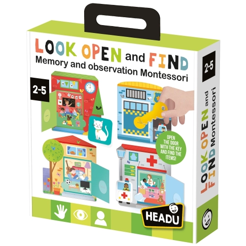Детска образователна игра Погледни, отвори и открий PAT68022
