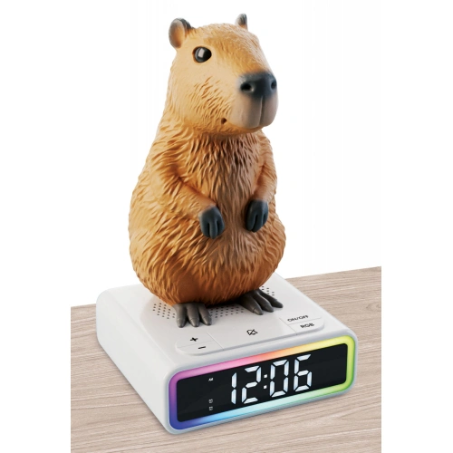 Дигитален будилник с осветление Rainy Days Приятел Капибара PAT68028