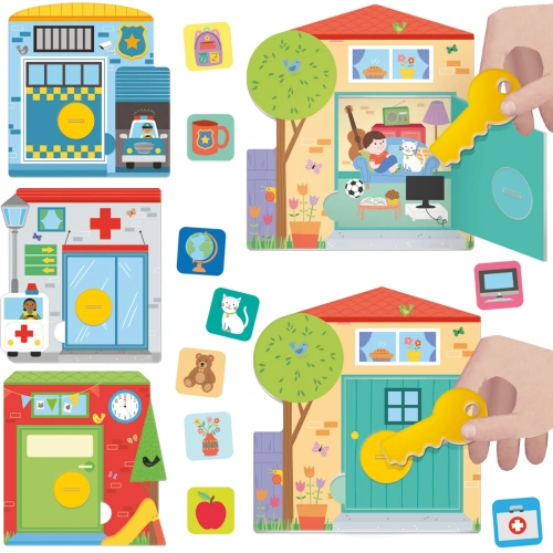 Детска образователна игра Montessori Търси, отвори и намери PAT68118