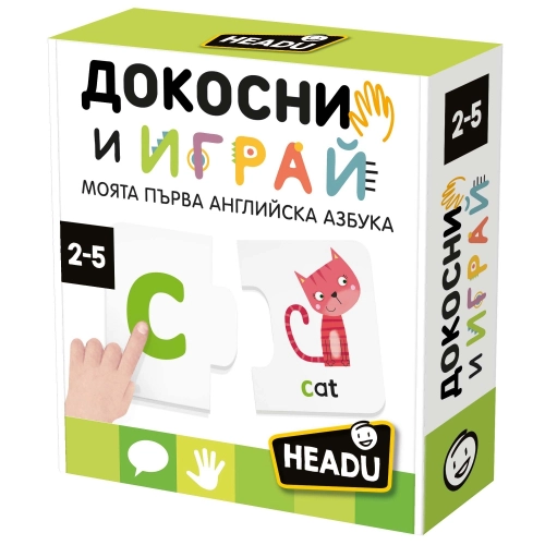 Детска образователна игра Моята първа английска азбука PAT68120