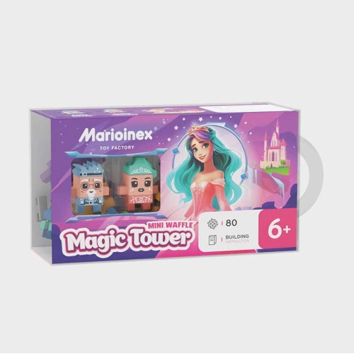 Мини вафлен конструктор Вълшебната кула на принцесата PAT68139