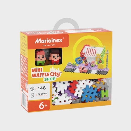 Детски мини вафлен конструктор Градски магазин 148 части PAT68147