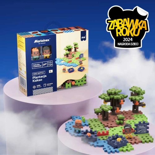 Детски мини вафлен конструктор Какаова плантация 100 части PAT68152