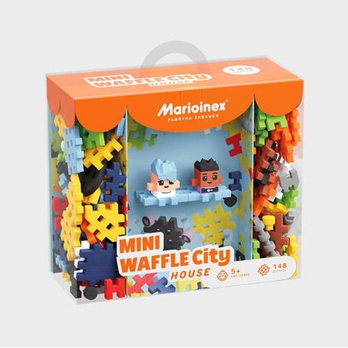 Детски мини вафлен конструктор Къща в града 148 части PAT68154
