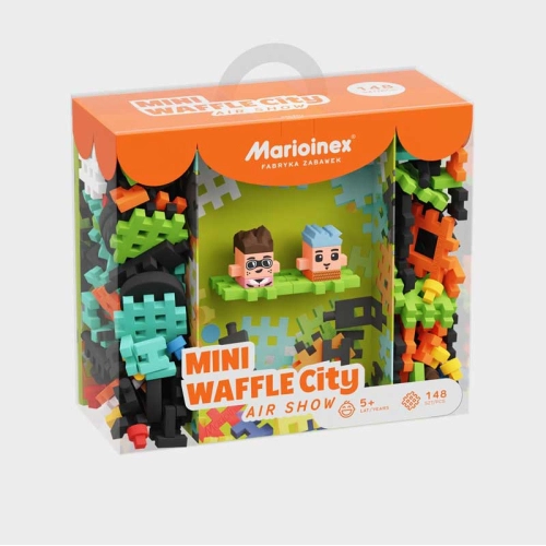 Детски мини вафлен конструктор Шоу в небето 148 части PAT68160
