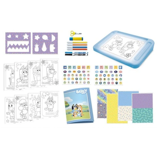 Творчески сет Bluey Училище по рисуване със светеща дъска PAT68169