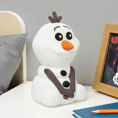Детска силиконова лампа с мека светлина  Frozen Olaf PAT68191