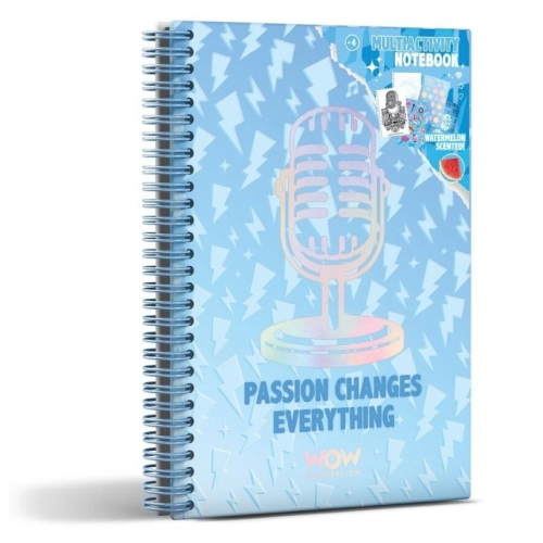 Детски ароматизиран многофункционален тефтер Emma певица PAT68199