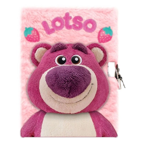 Детски розов плюшен тефтер Lotso PAT68205