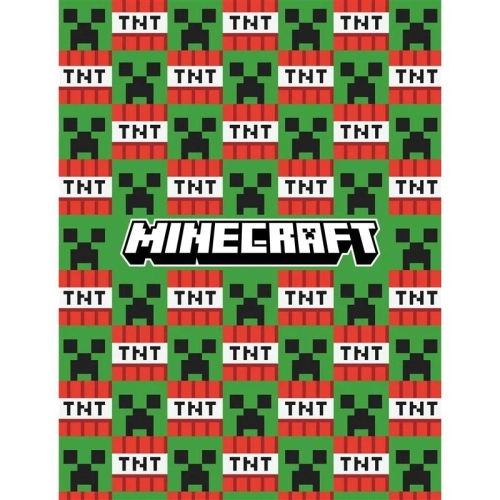 Детско поларено одеяло Minecraft 4165 130*170 PAT68224