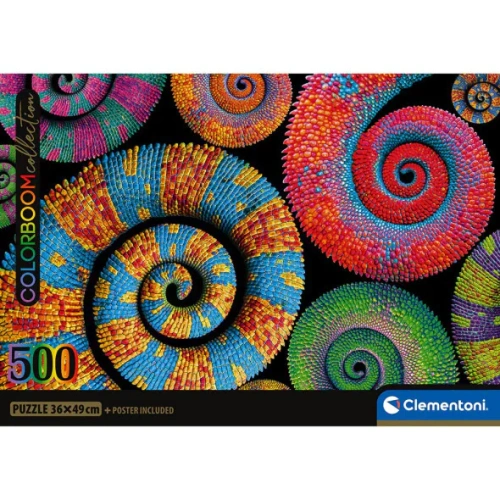 Детски занимателен пъзел Colorboom Curly Tails 500ч.  PAT68285