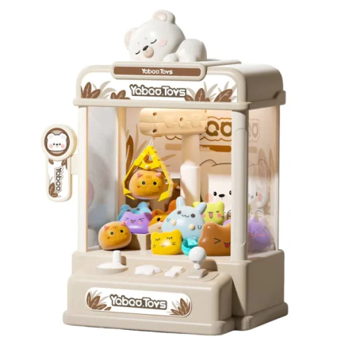 Детска играчка Аркаден Автомат с Щипка Бежов PAT68286