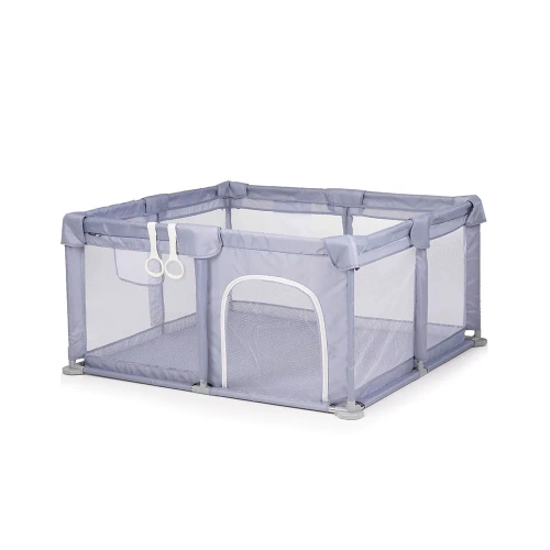 Сива бебешка кошара за игра Fiesta 120/120 cm PAT68328