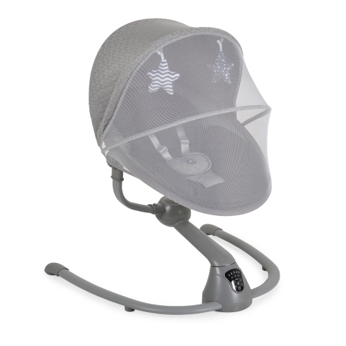Бебешка светлосива електрическа люлка Cloud Premium +  PAT68390