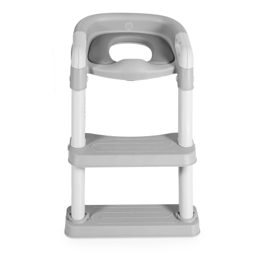 Детска сивa тоалетна седалка със стълба Lifty  PAT68448