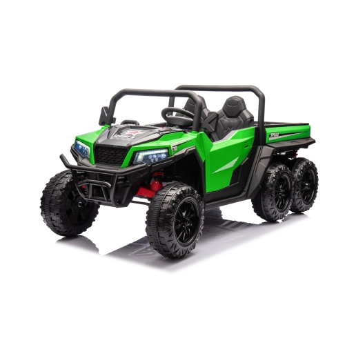 Детски зелен акумулаторен джип Trunk Green PAT68485