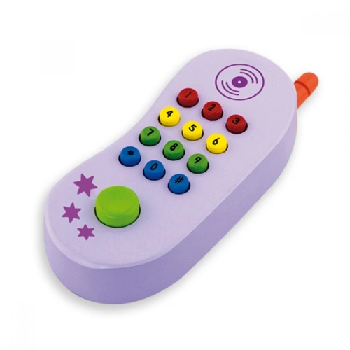Бебешка дървена играчка Телефонче PAT68560
