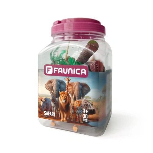 Детски фигурки за игра в кофа Диви животни 30 части PAT68618