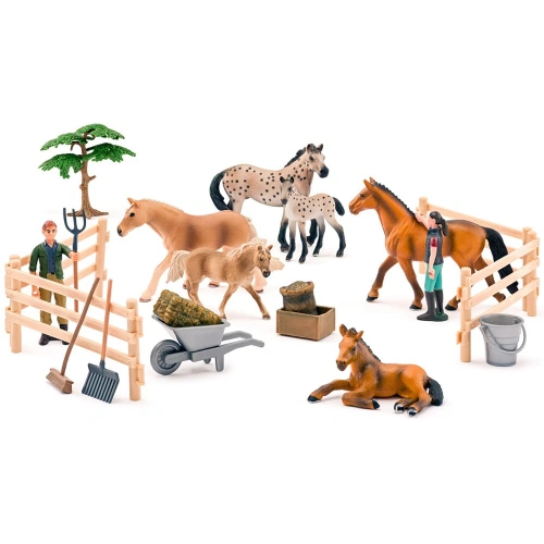 Детски комплект Конеферма с кончета и аксесоари 25 части PAT68622