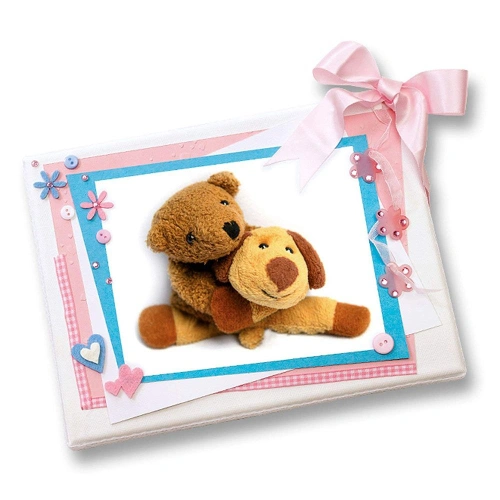 Детски комплект за апликации и скрапбукинг Бебе PAT68629