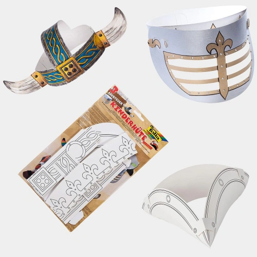 Детски комплект корони за оцветяване Приключение 3 бр. PAT68651