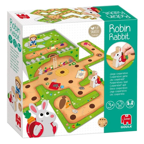 Детска логическа настолна игра Зайчето Робин PAT68657