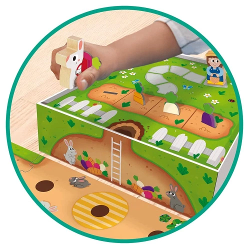 Детска логическа настолна игра Зайчето Робин PAT68657