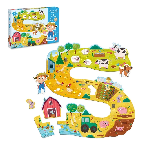 Детски прогресивен пъзел ферма 18 XXL части PAT68667