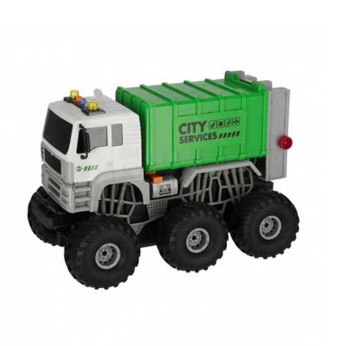 Детски боклукчийски камион със звуци,светлини и дистанционно PAT68718