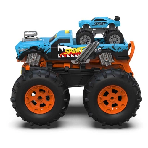 Офроуд джип 2 в 1 с писта за изстрелване на колички PAT68728