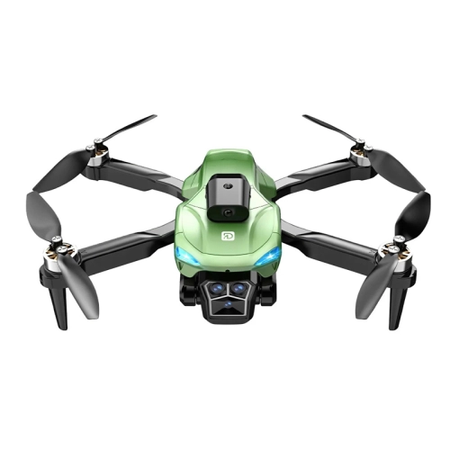 Сгъваем дрон с камера и сензори за препятствия зелен цвят PAT68743