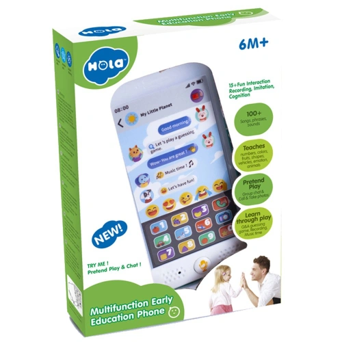 Бебешки многофункционален смартфон за ранно обучение PAT68767