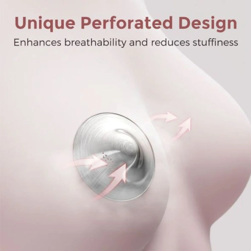 Сребърни протектори за зърна 2бр 55мм р-р XL PAT68807