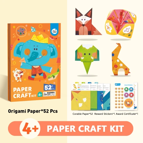 Детски комплект Арт оригами със зони за оцветяване PAT68824