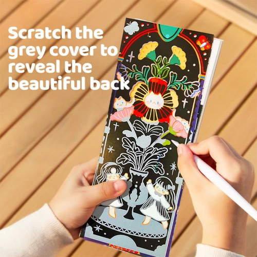 Детски скреч картинки Звездни момичета PAT68886