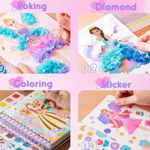 Детска творческа книга Създай приказни феи PAT68891